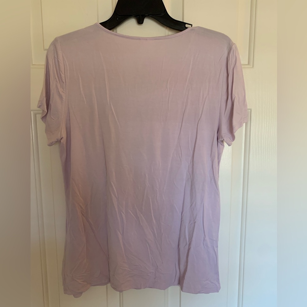 NWT SOMA Lilac soft sleep/casual shirt size Medium - Picture 4 of 4